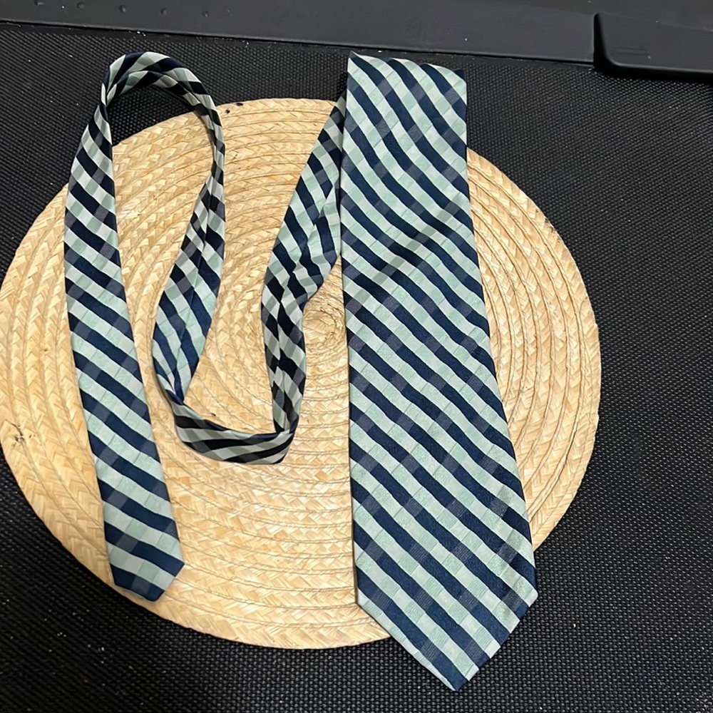 Chiarini Italian Silk Plaid Men Dress Tie